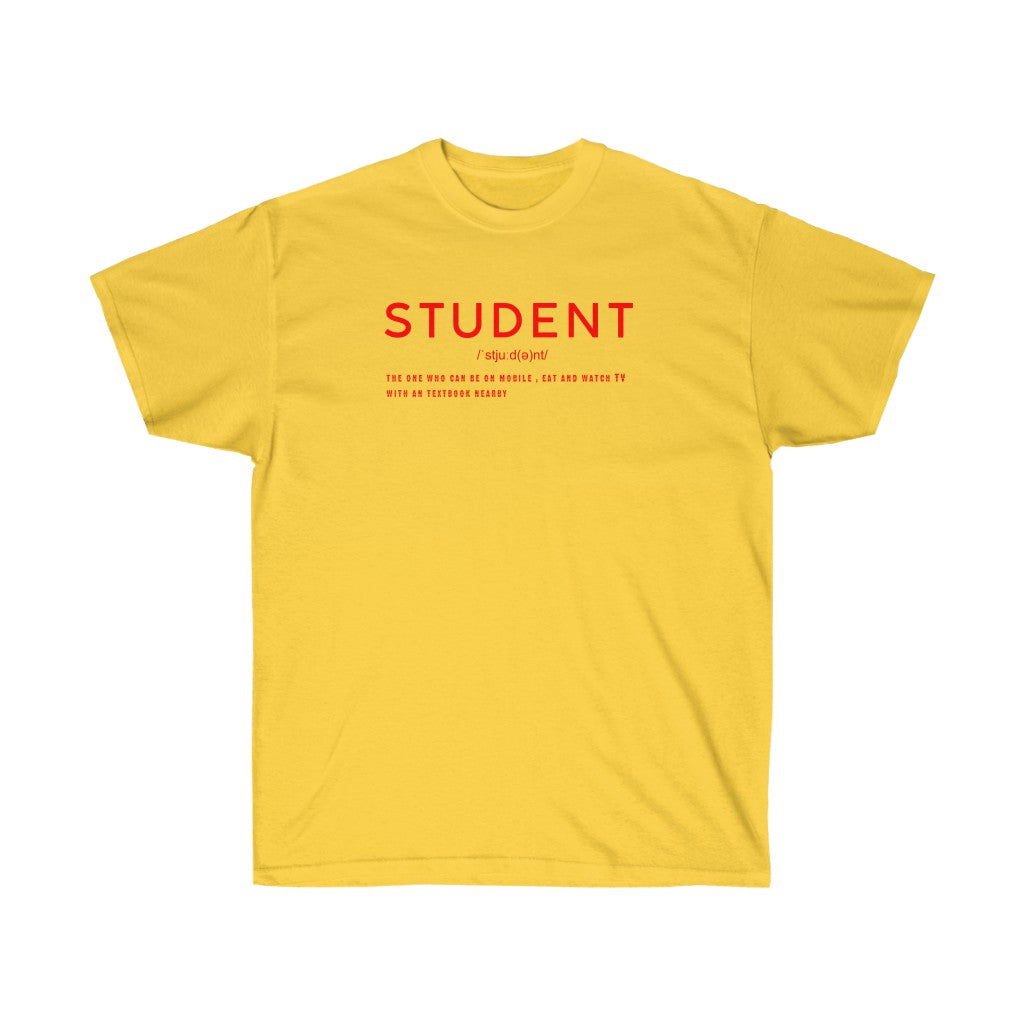 Student Cotton Tshirt