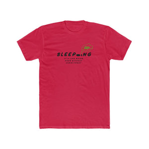 Sleeping - Men's Crew Neck T-shirt