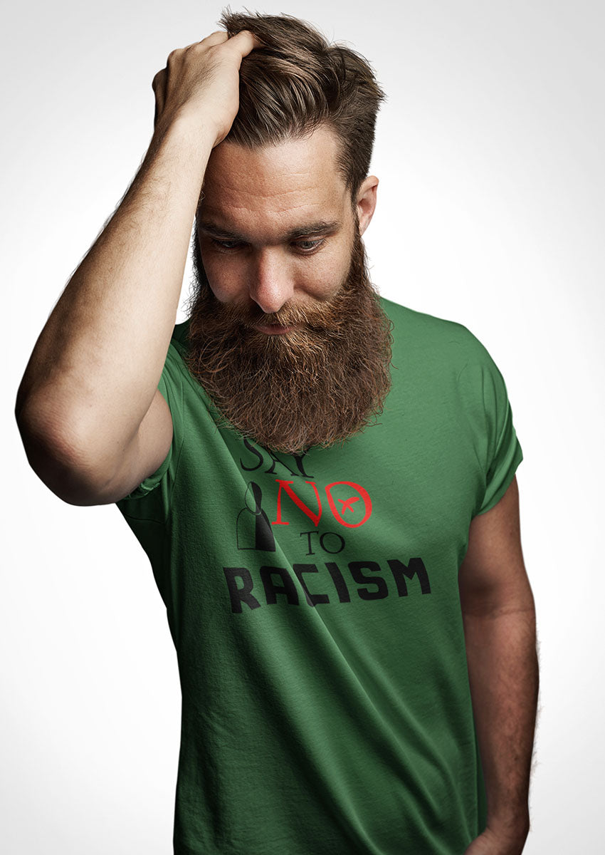 Say No To Racism Short Sleeve Tshirt