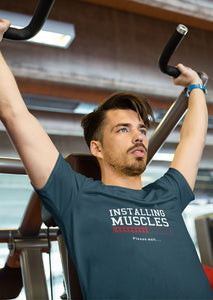 Installing Muscles Short Sleeve T-Shirt
